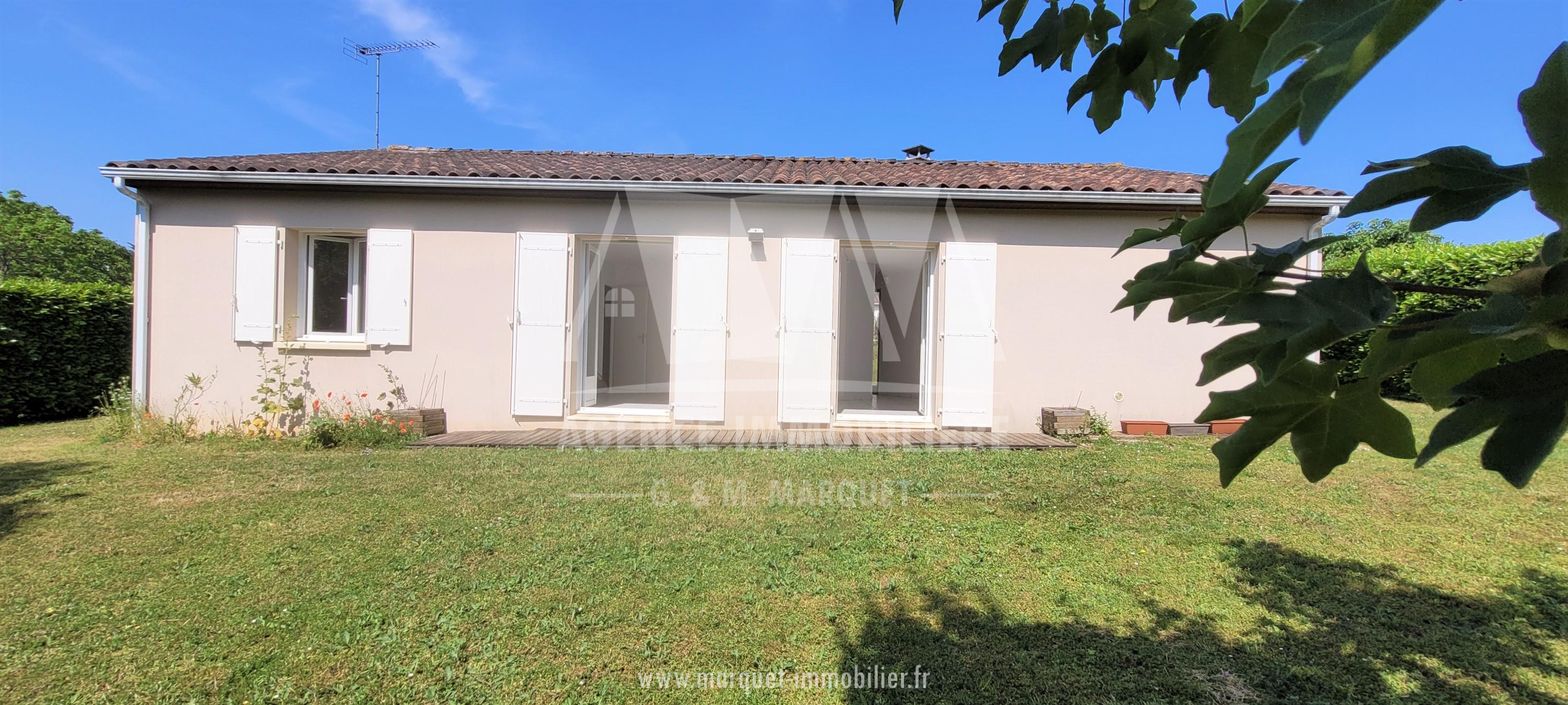 MAISON DE PLAIN-PIED SOYAUX - 3 CHAMBRES - GARAGE ET JARDIN